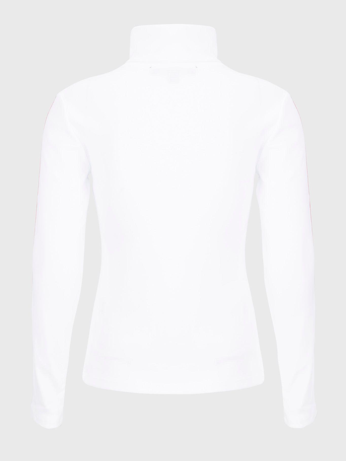 Polera Con Cuello Alto Color Block Blanco Tommy Hilfiger-1
