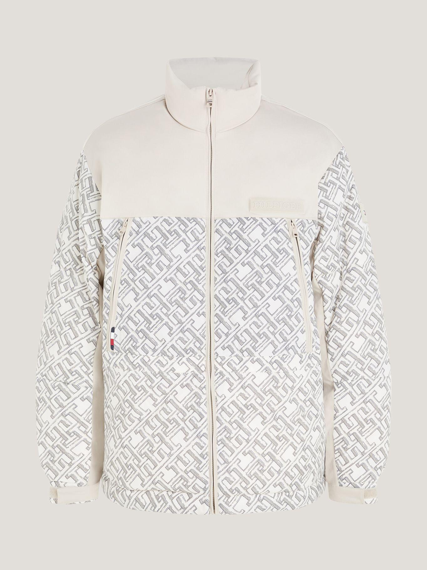 Parka Acolchada Monogram Beige Tommy Hilfiger-5