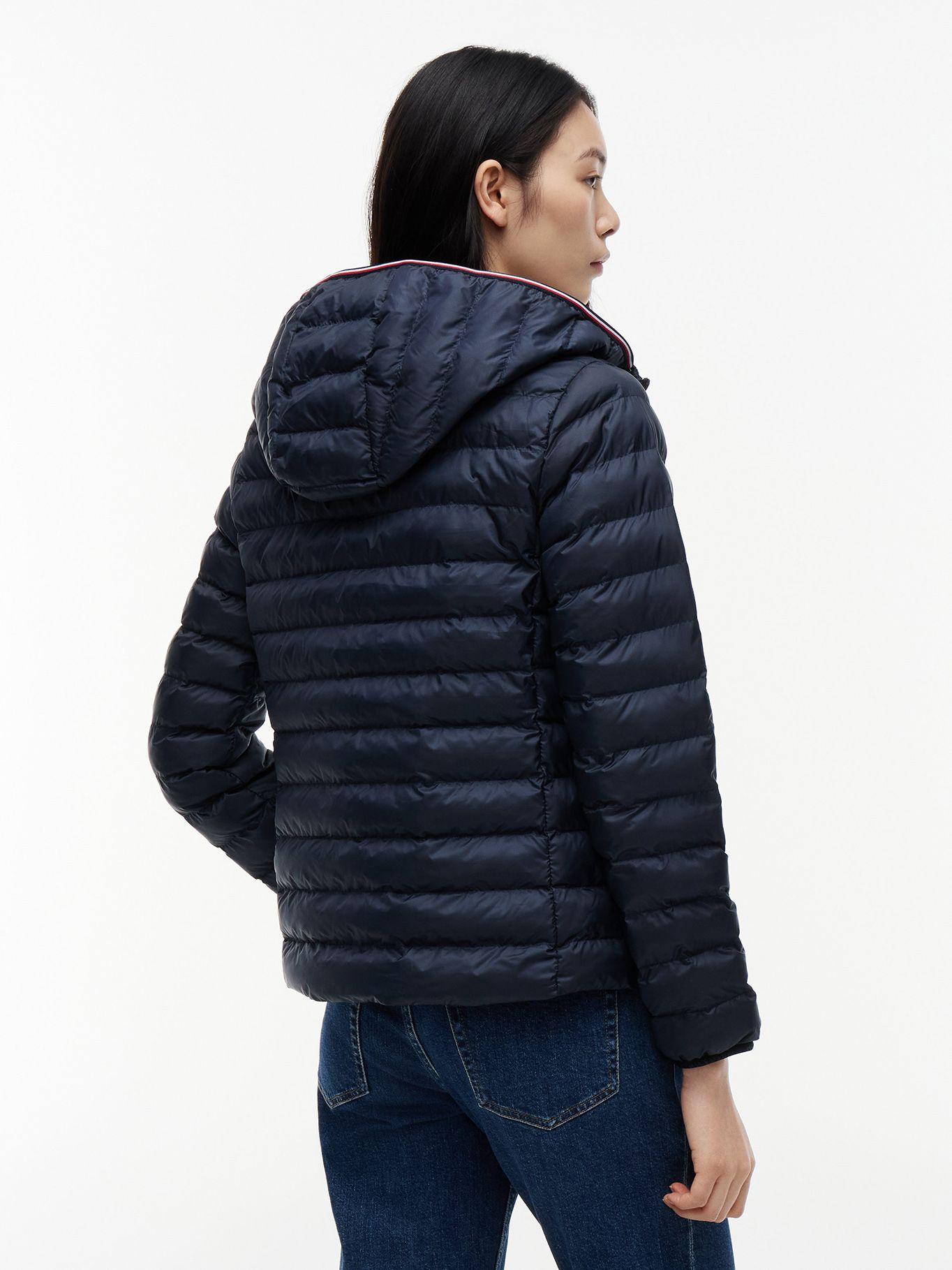 Parka Acolchada Con Logo Bordado-2