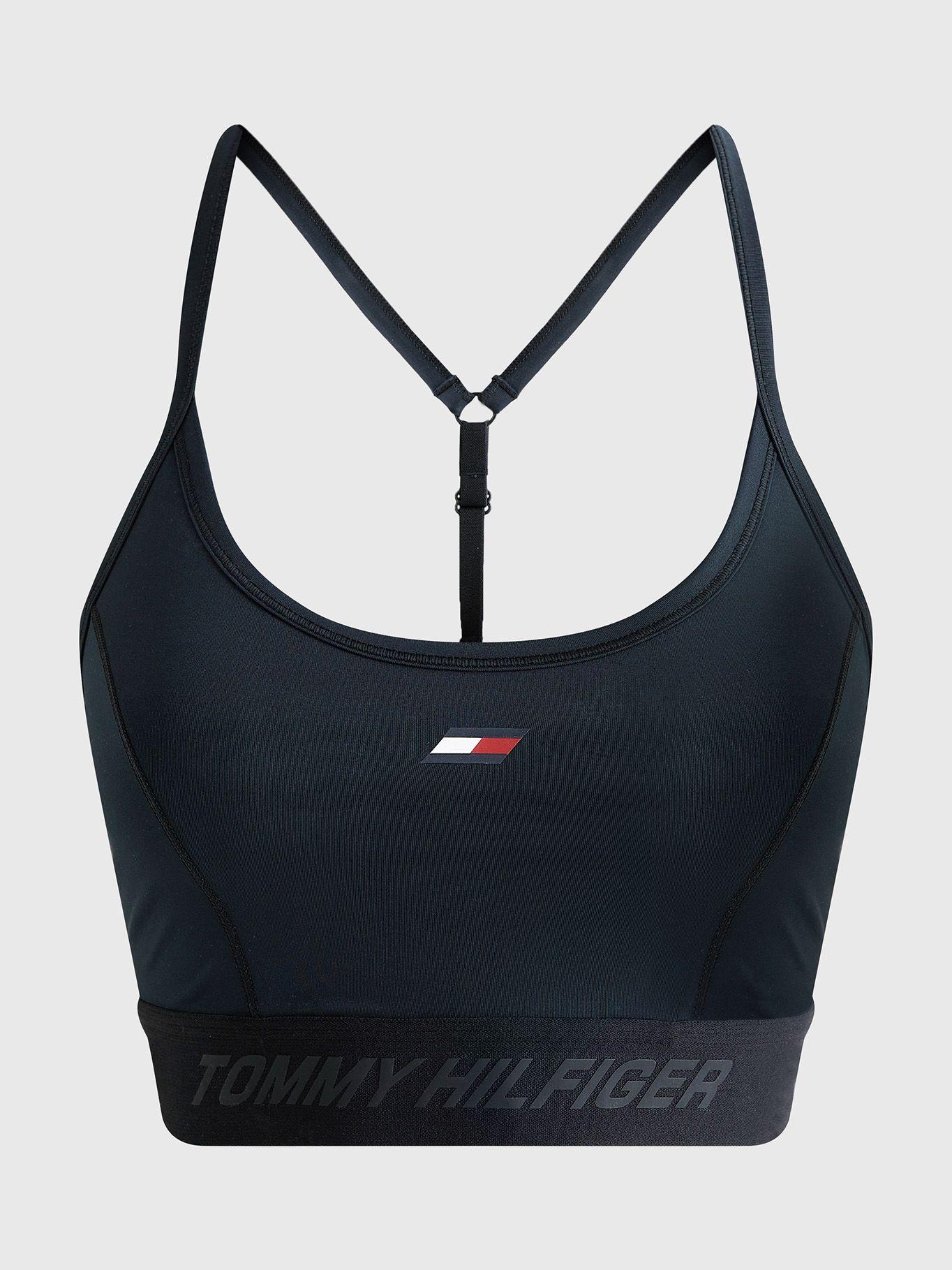 Peto Sport De Sujeción Baja Negro Tommy Hilfiger-0