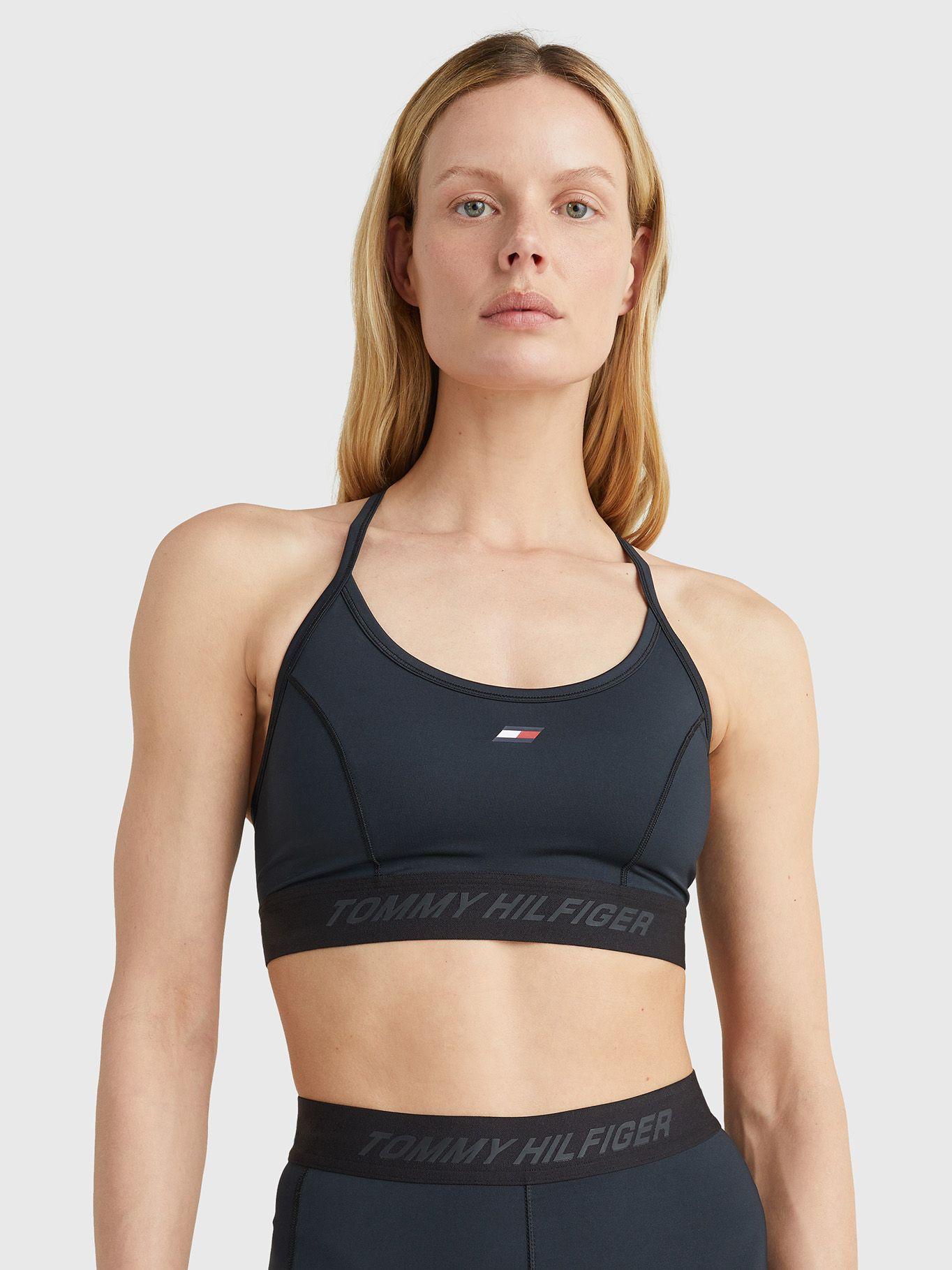Peto Sport De Sujeción Baja Negro Tommy Hilfiger-1