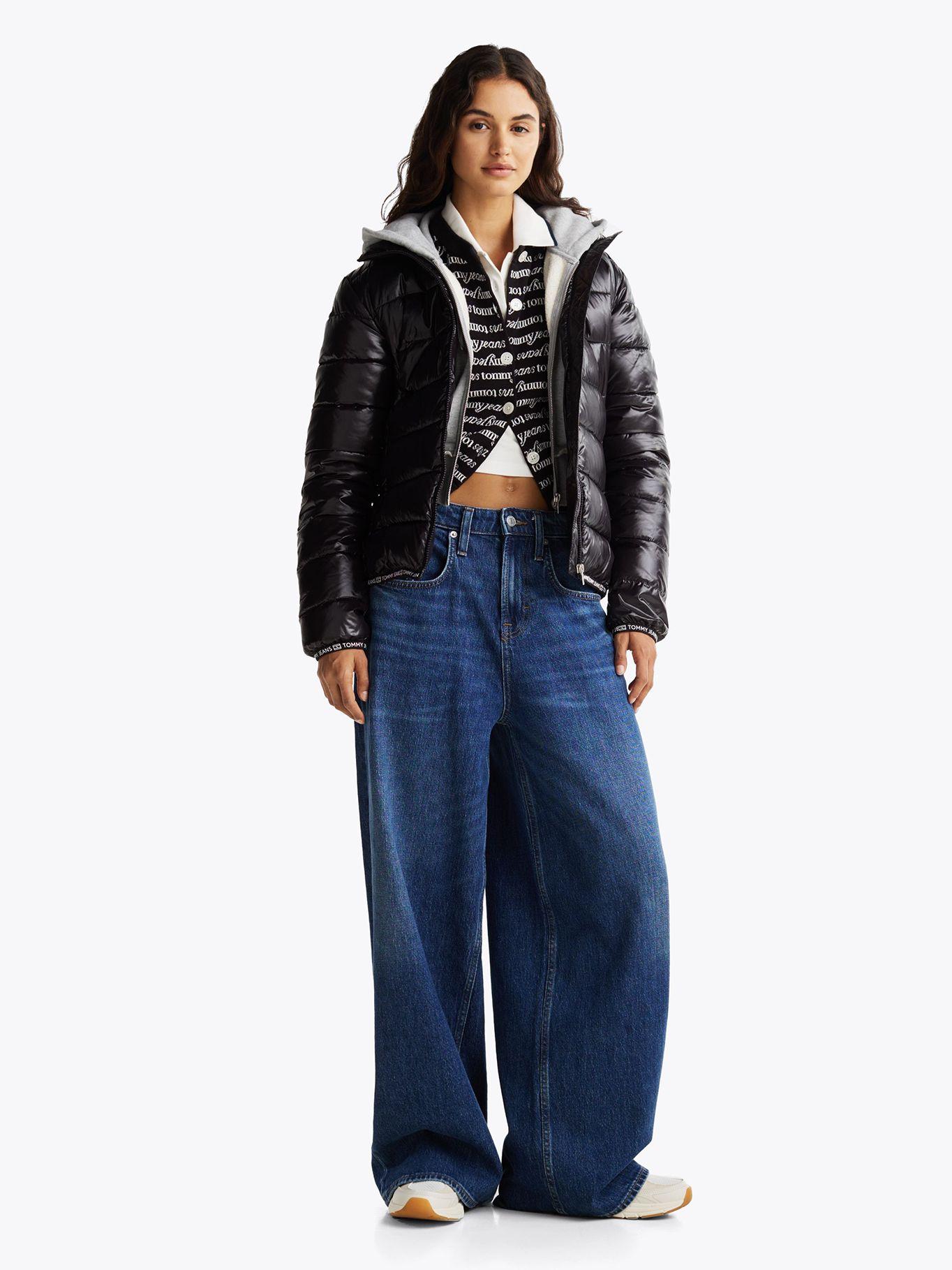 Parka Acolchada Essential Negro Tommy Jeans-1