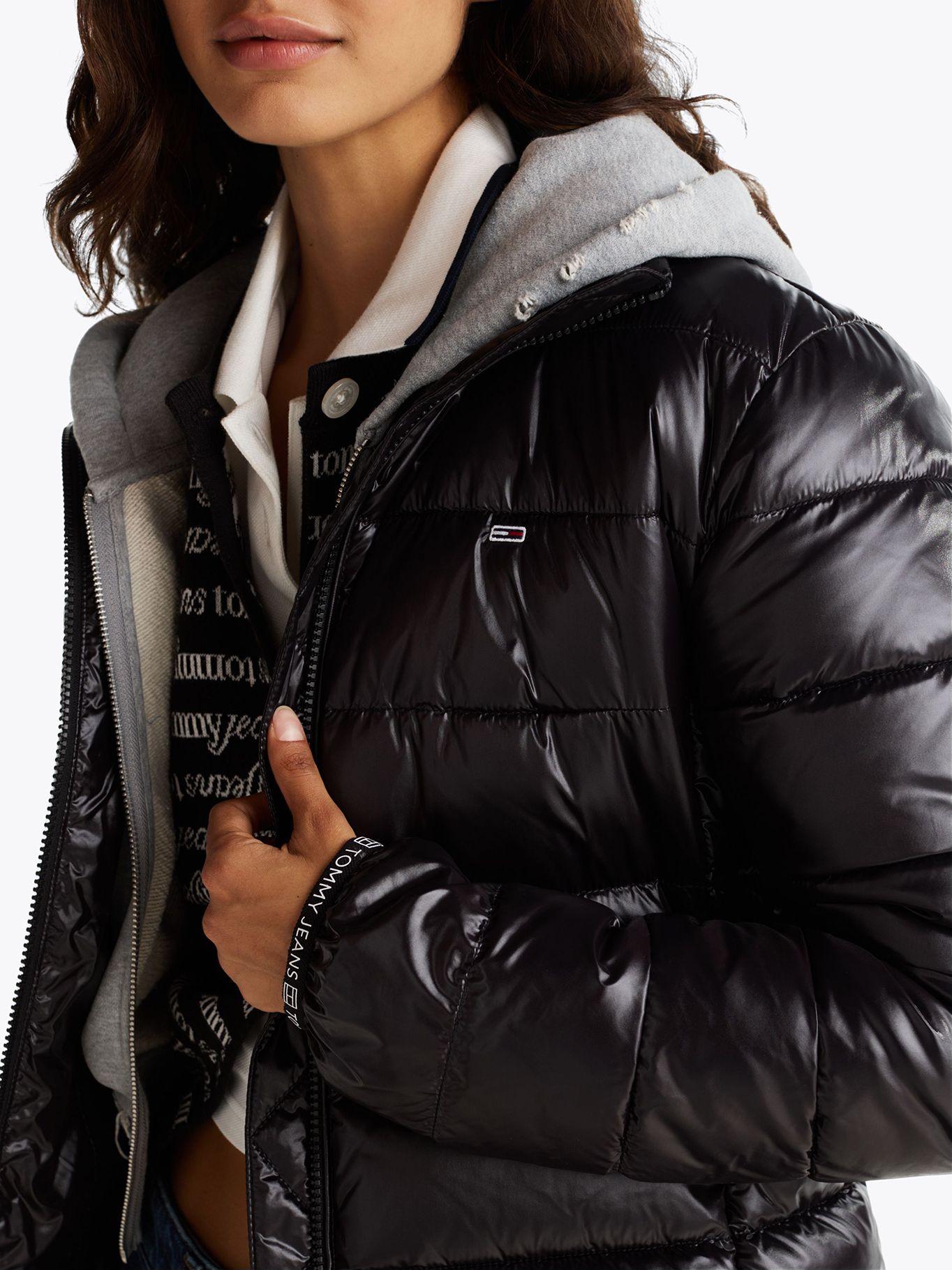 Parka Acolchada Essential Negro Tommy Jeans-3