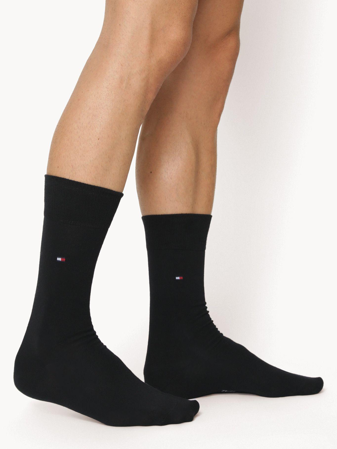 Pack 2 Par Calcetin De Cuadros Negro Tommy Hilfiger-2