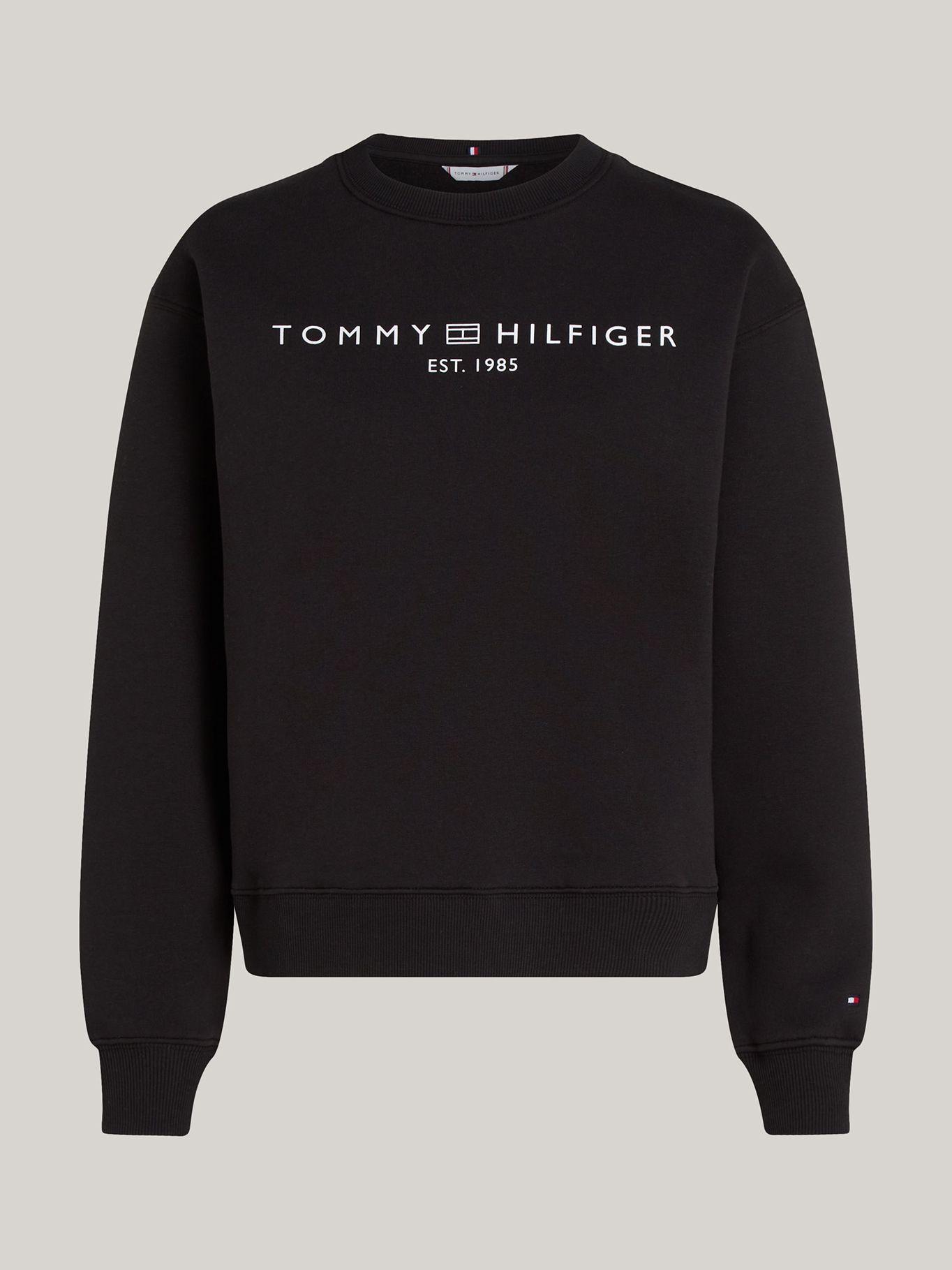 Polerón Modern Con Logo Negro Tommy Hilfiger-4