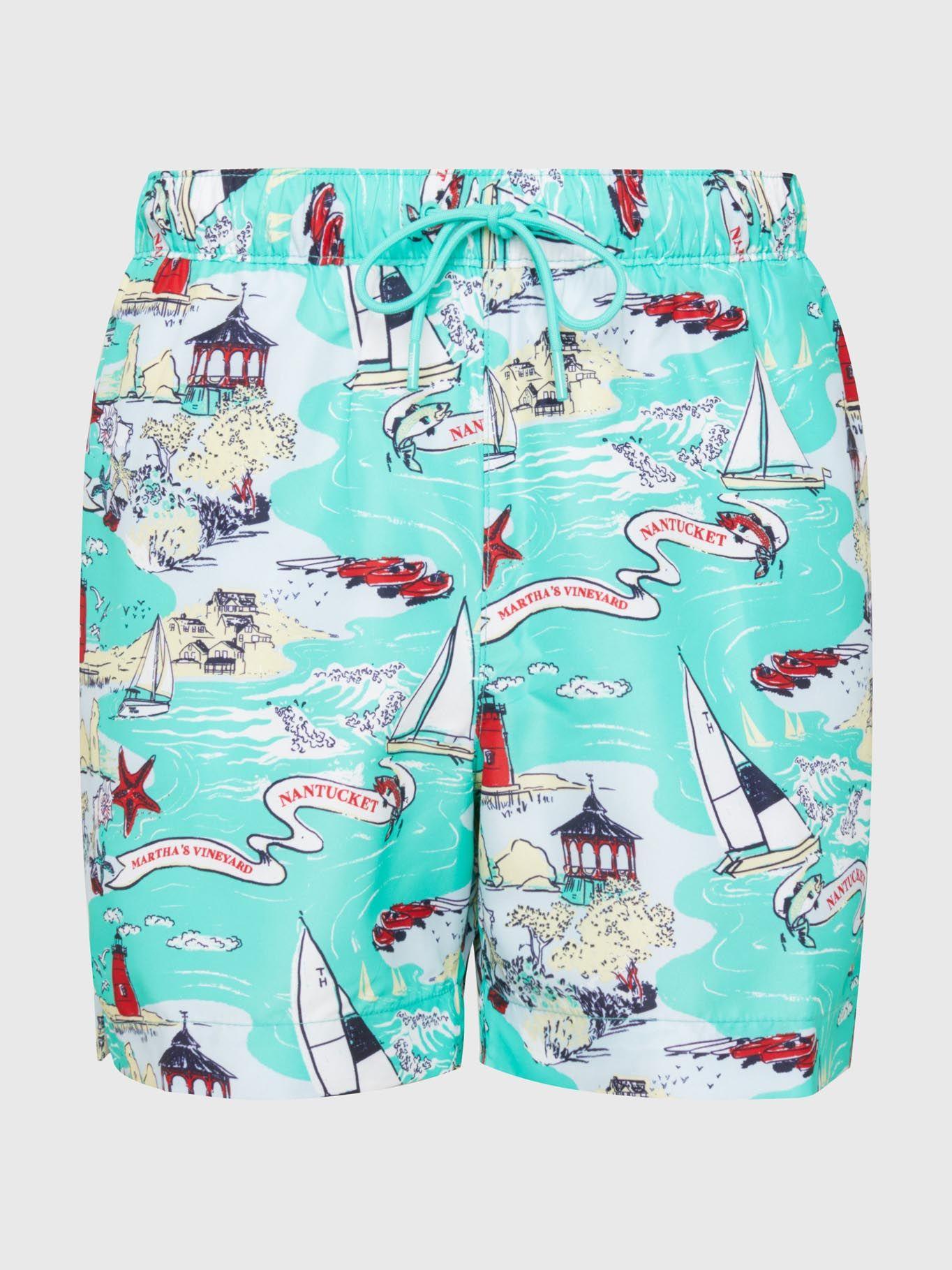 Traje De Baño Essential Con Diseño Verde Tommy Hilfiger-3