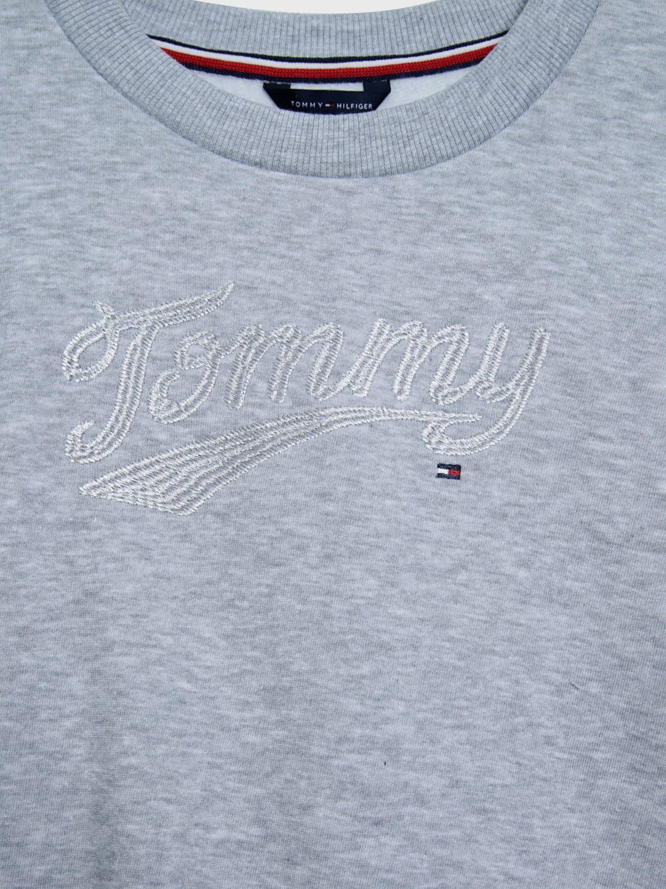 POLERÓN MANGAS AGLOBADAS GRIS TOMMY HILFIGER-3