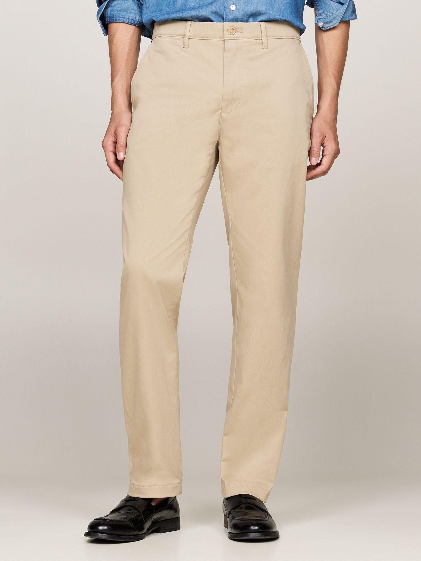 Pantalón Chino Denton Straight Fit Beige Tommy Hilfiger-1