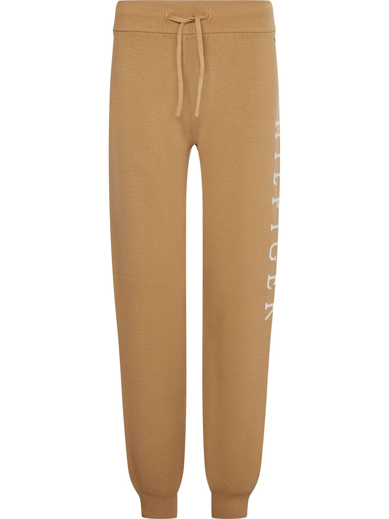 Jogger Cotton Graphic Logo Café Tommy Hilfiger-0