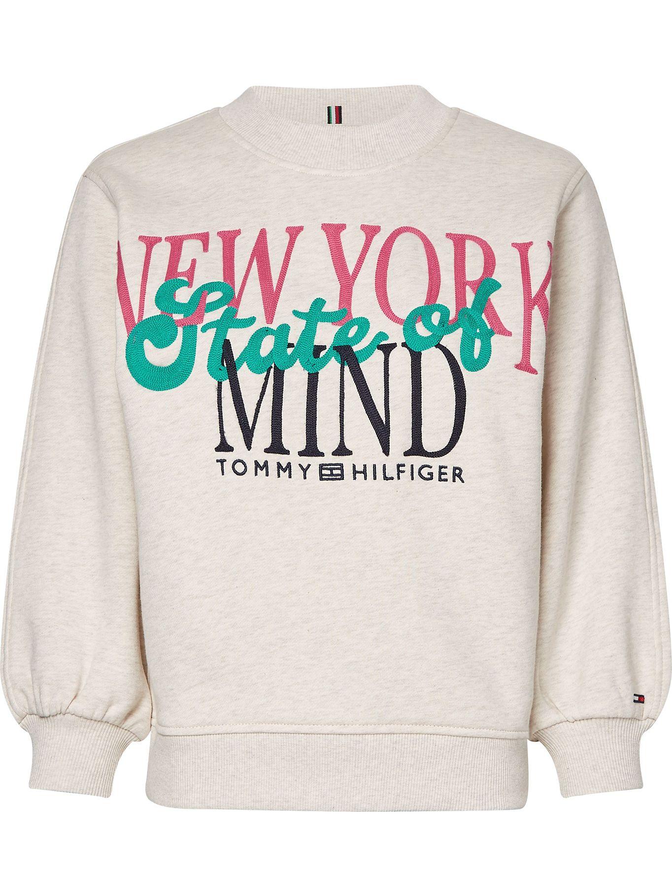 Polerón State Of Mind Logo Blanco Tommy Hilfiger-0