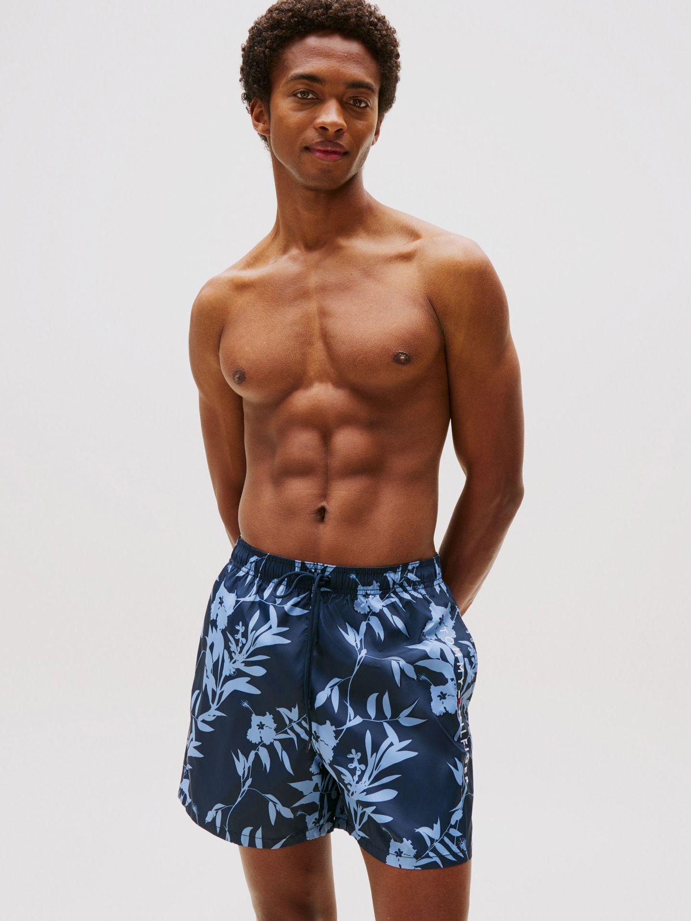 Traje De Baño Color Print Azul Tommy Hilfiger-0