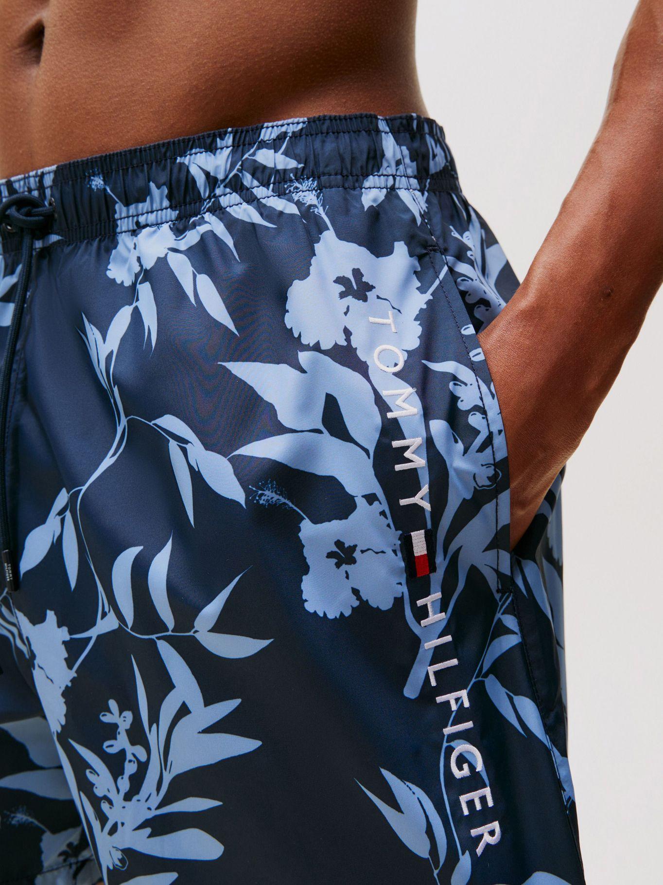 Traje De Baño Color Print Azul Tommy Hilfiger-3