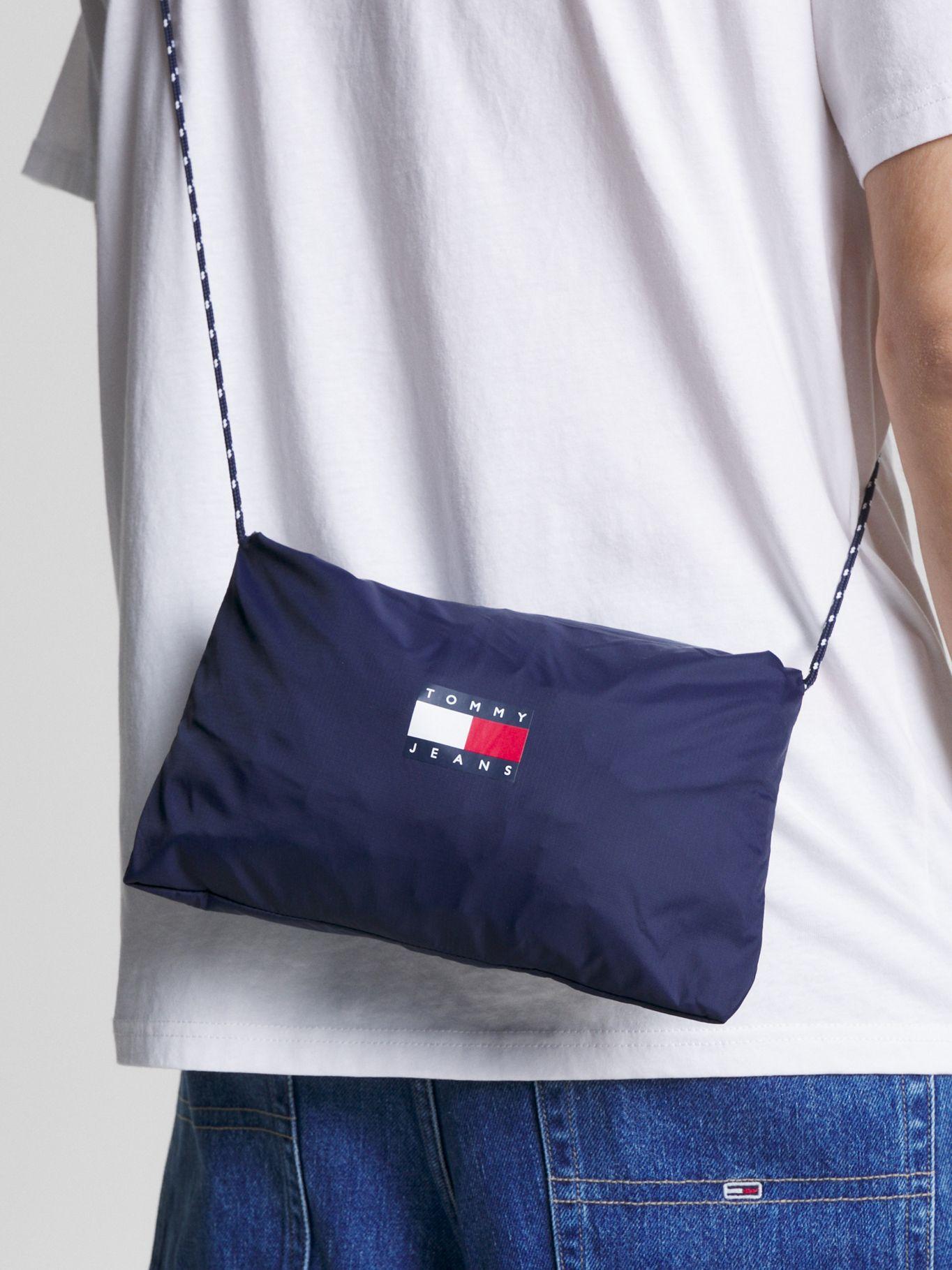 Cortavientos Plegable Color Block Azul Tommy Jeans-5