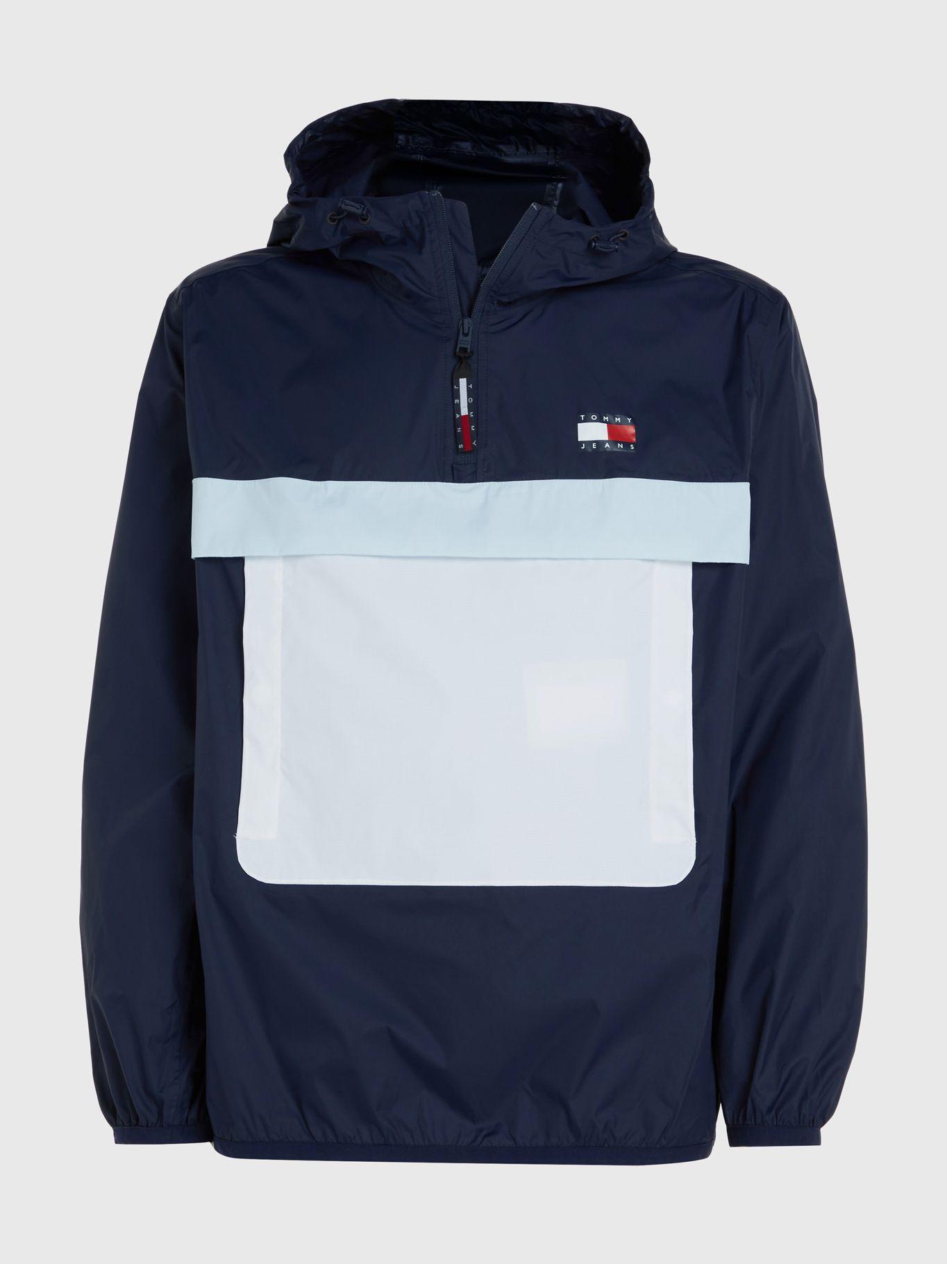Cortavientos Plegable Color Block Azul Tommy Jeans-6
