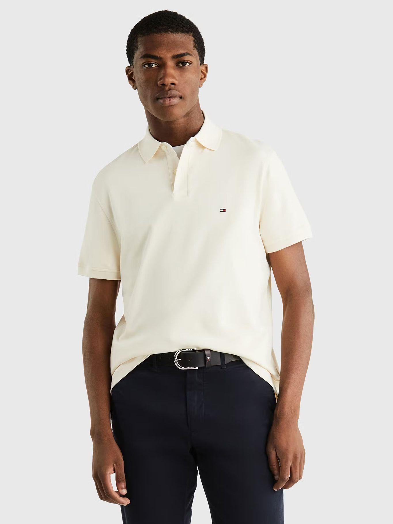 Polo Im 1985 Regular Fit Beige Tommy Hilfiger-0