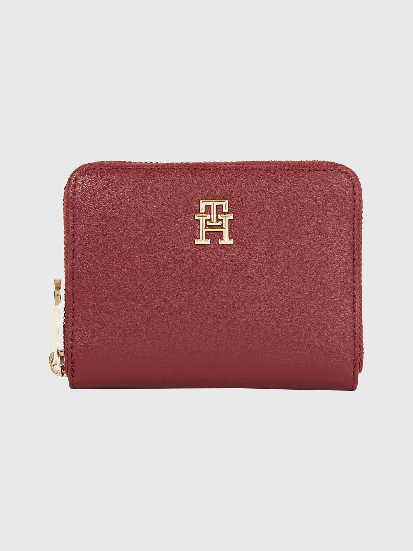 Billetera Mediana Monograma Rojo Tommy Hilfiger-0