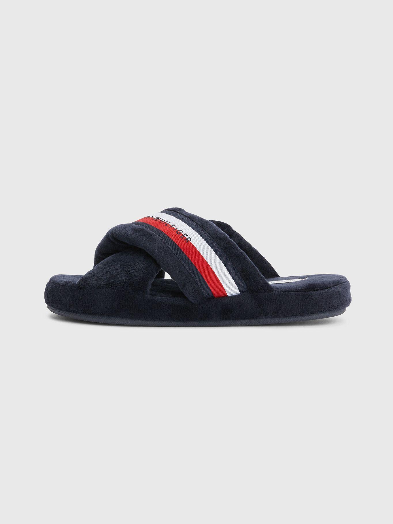 Pantuflas Comfy Global Stripe Azul Tommy Hilfiger-2