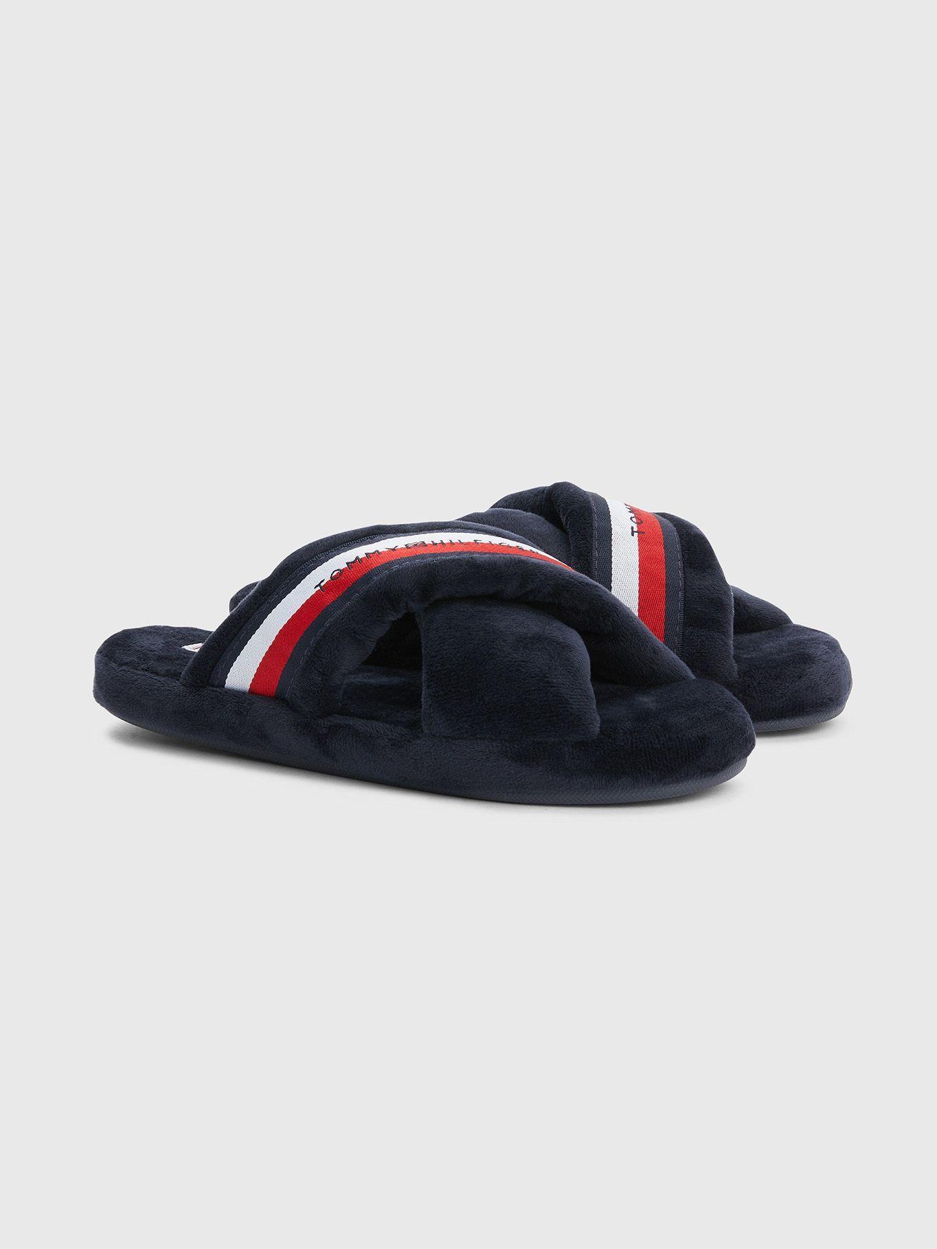 Pantuflas Comfy Global Stripe Azul Tommy Hilfiger-0