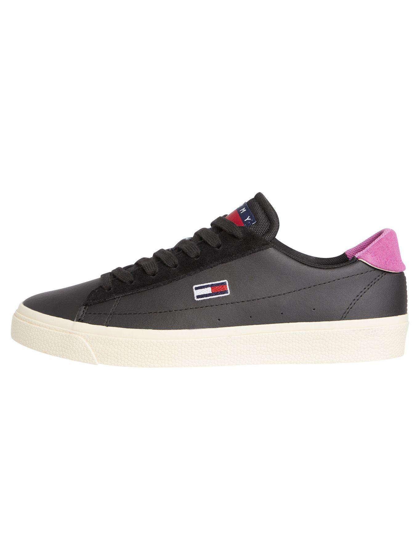 Zapatillas Corte Bajo Negro Tommy Jeans E2-0