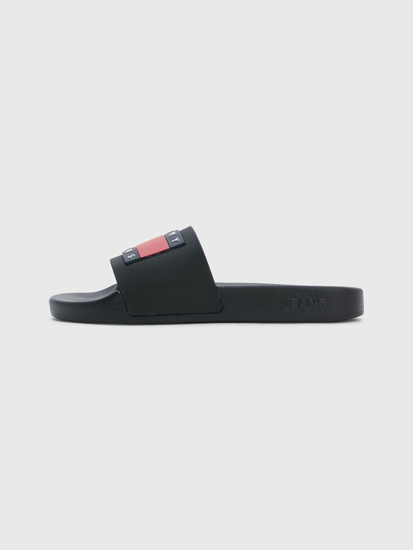 Sandalias Acolchadas Big Logo Negro Tommy Jeans-3