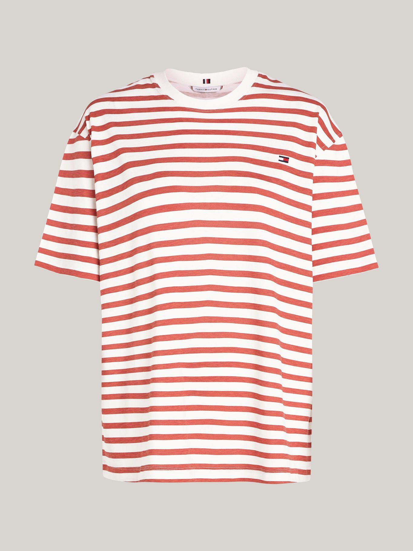 Polera De Raya Relaxed Multicolor Tommy Hilfiger-4