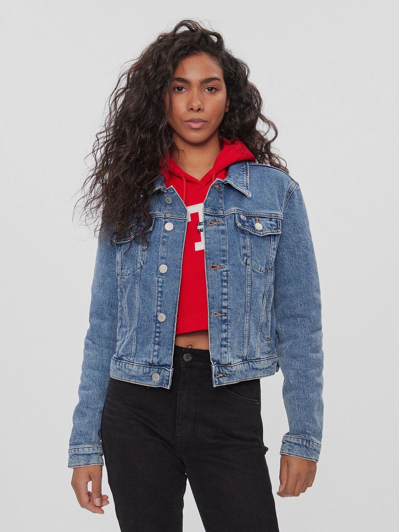 Chaqueta Demin Izzie Slim Fit Azul Tommy Hilfiger-0