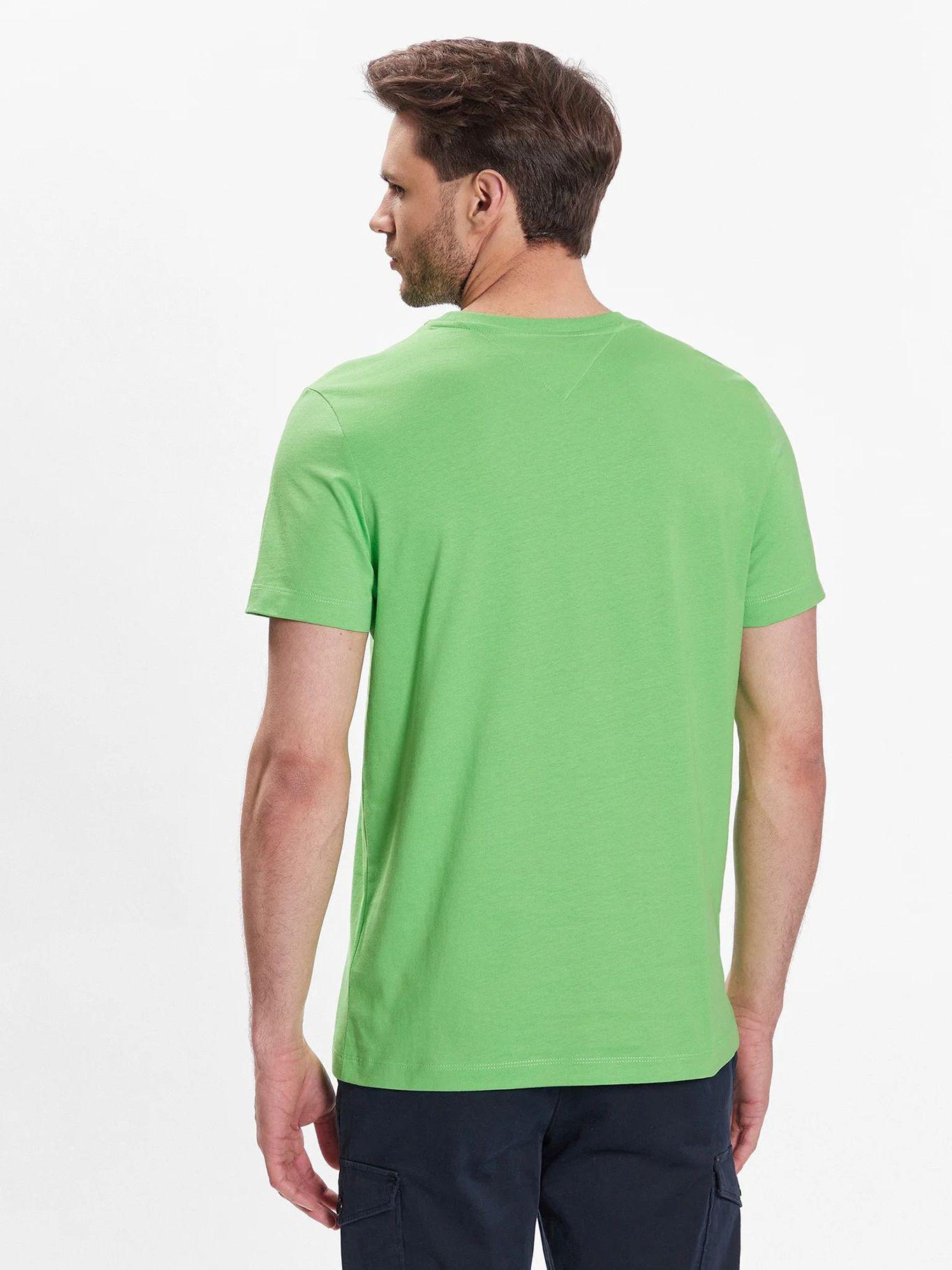 Polera Brand Small Log Verde Tommy Hilfiger-2