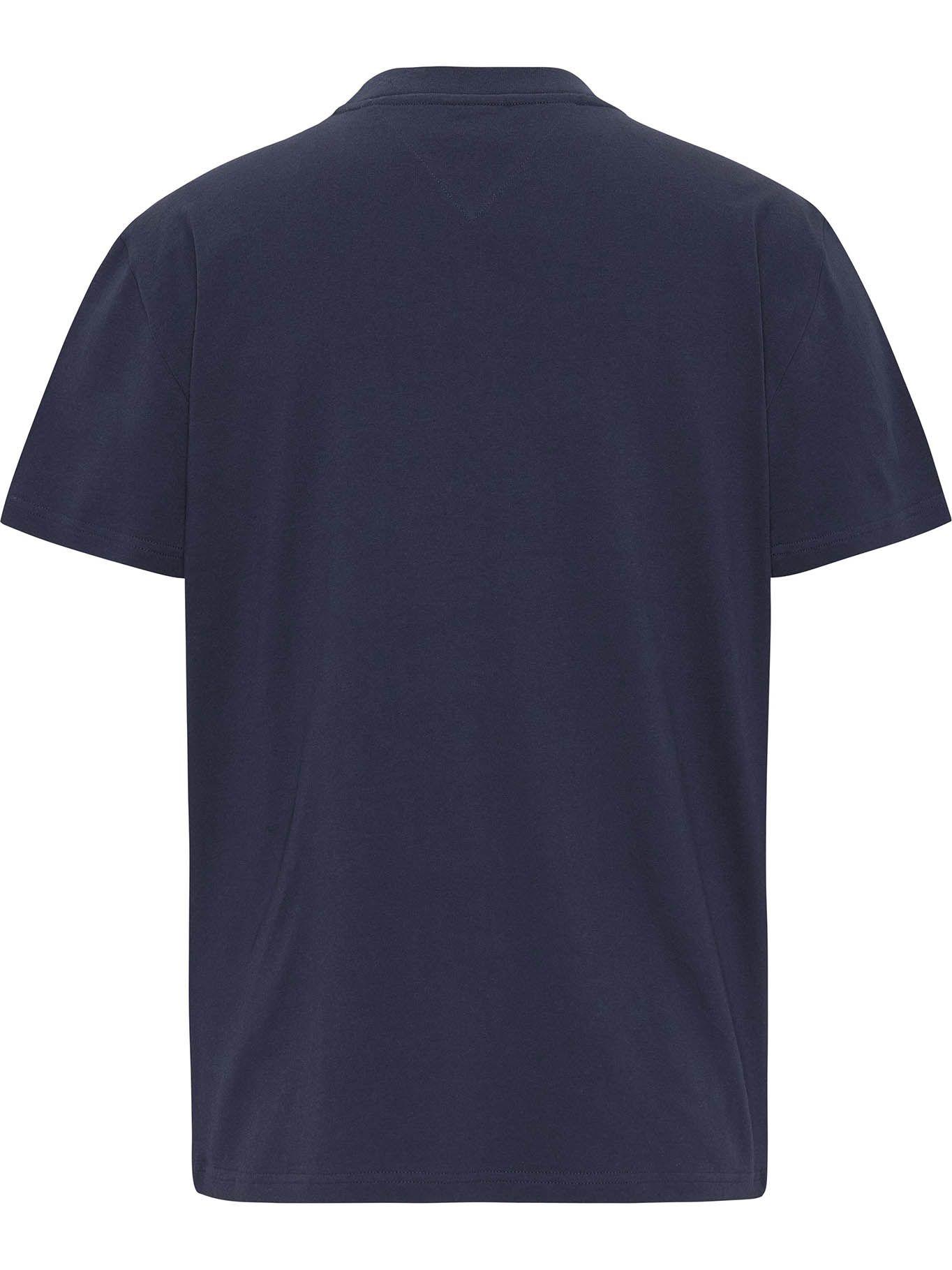 Polera Athletic Twisted Logo Azul Tommy Jeans-1