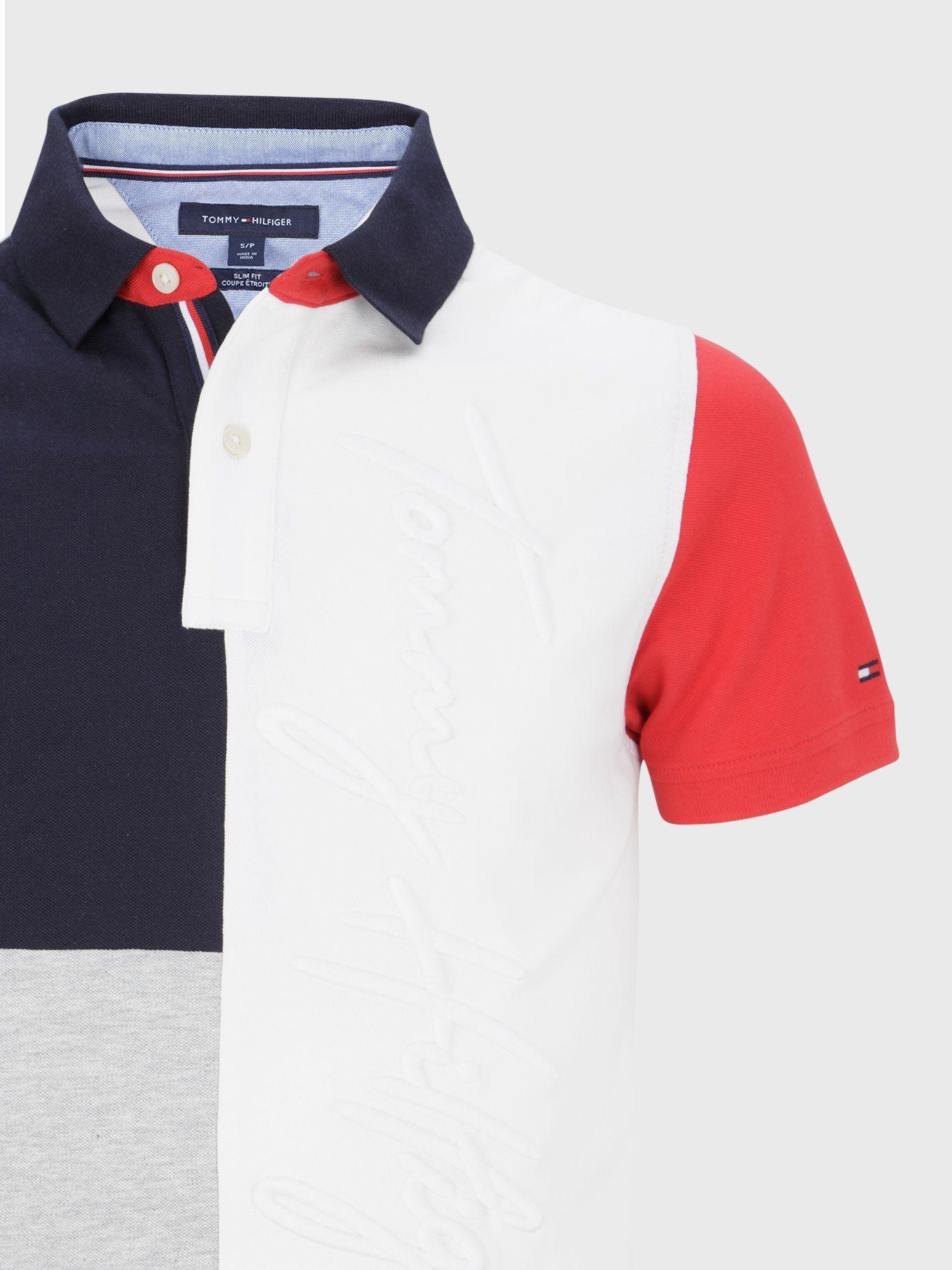 Polo Boby Cotton Slim Blanco Tommy Hilfiger F2-2