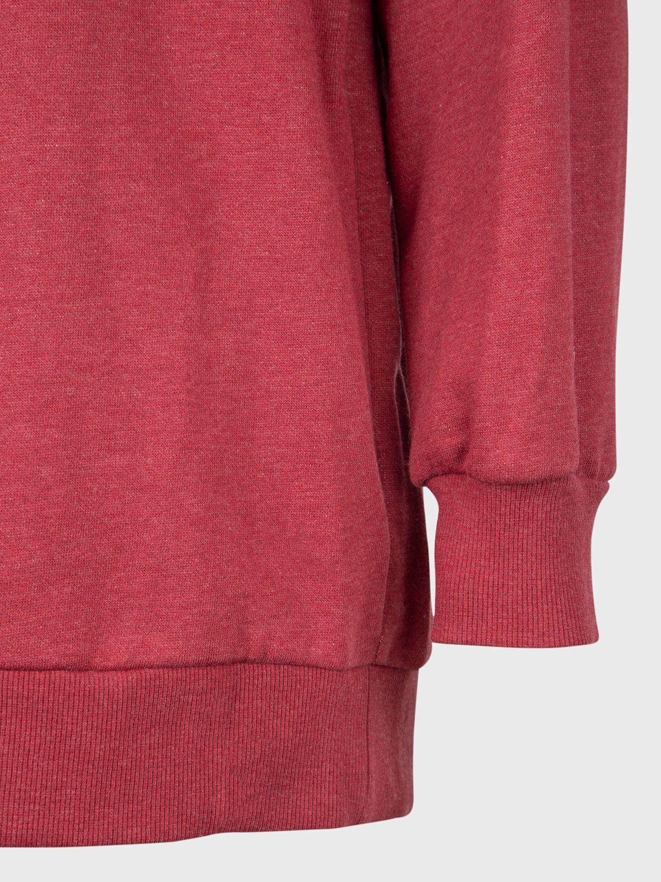 Polerón Boyfriend Fit Logo Rojo Tommy Hilfiger-3