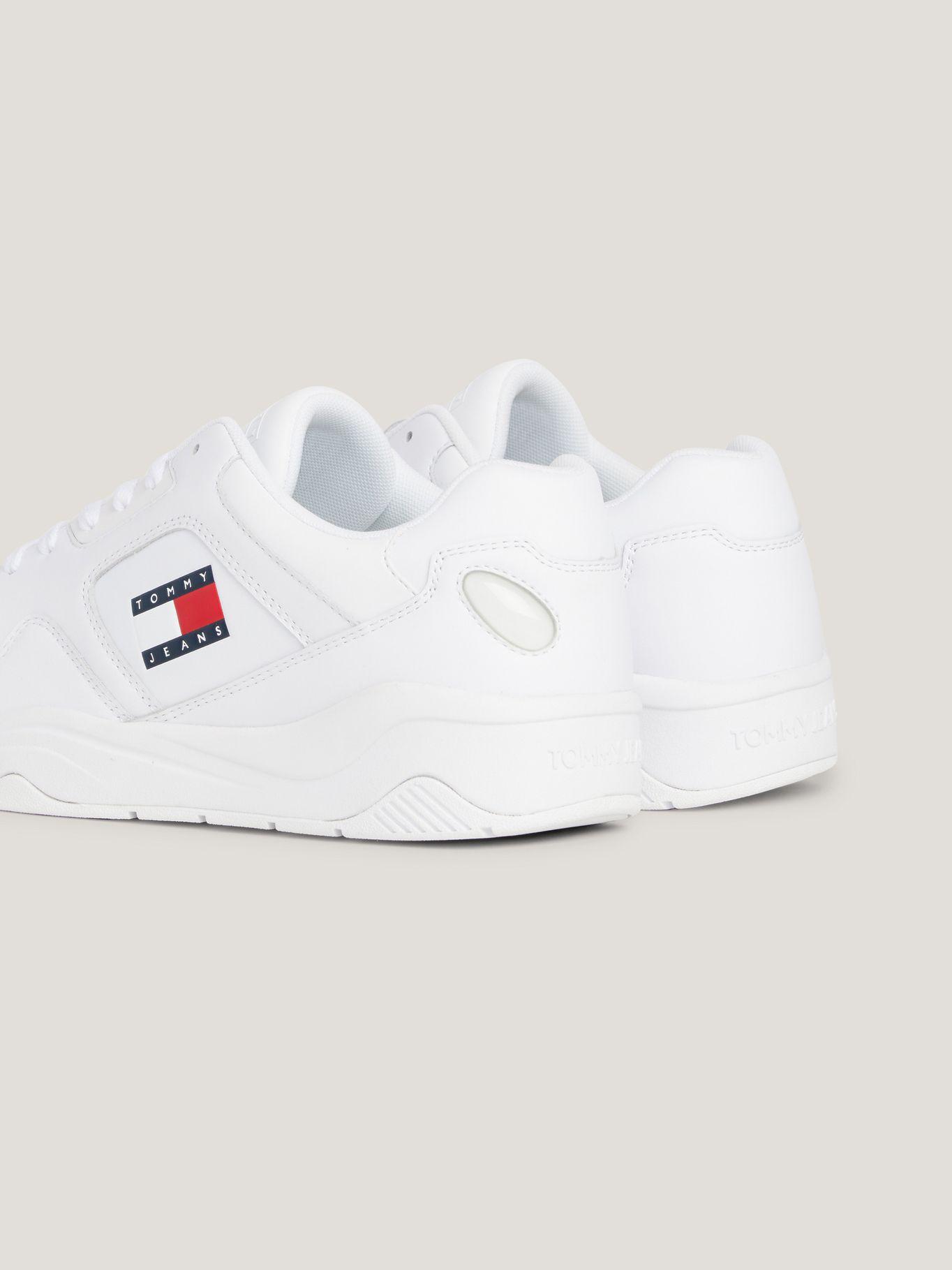 ZAPATILLAS PANELES DE CUERO BLANCO YBR TOMMY HILFIGER-1