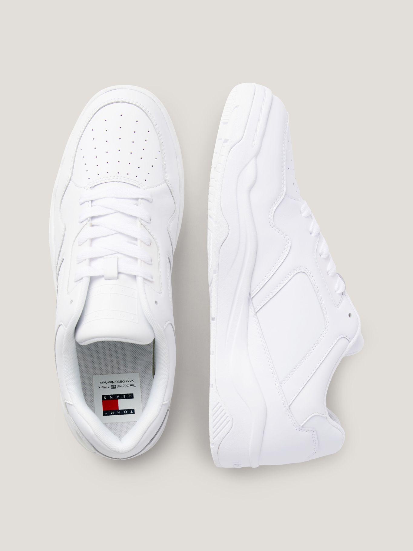 ZAPATILLAS PANELES DE CUERO BLANCO YBR TOMMY HILFIGER-2