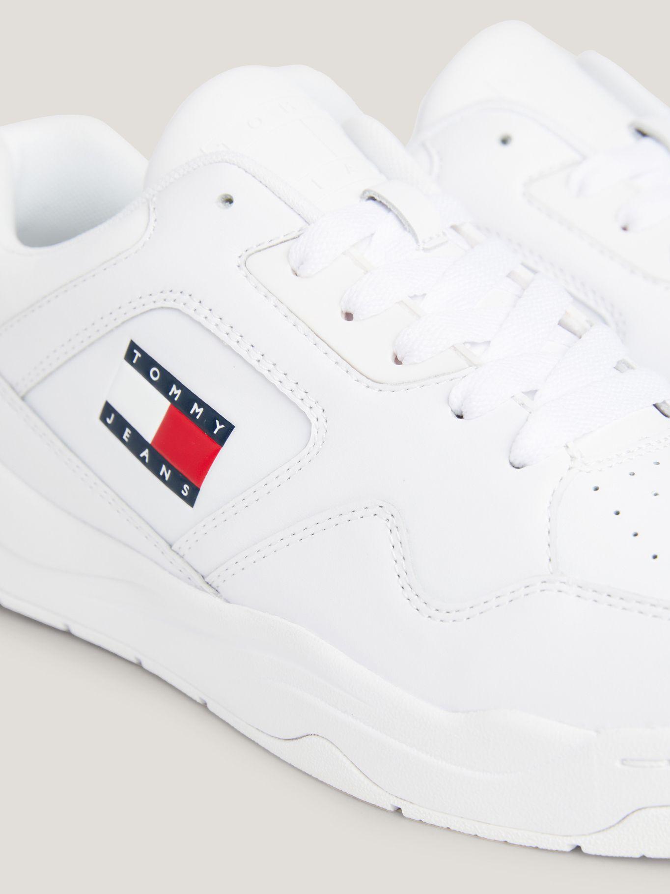 ZAPATILLAS PANELES DE CUERO BLANCO YBR TOMMY HILFIGER-3