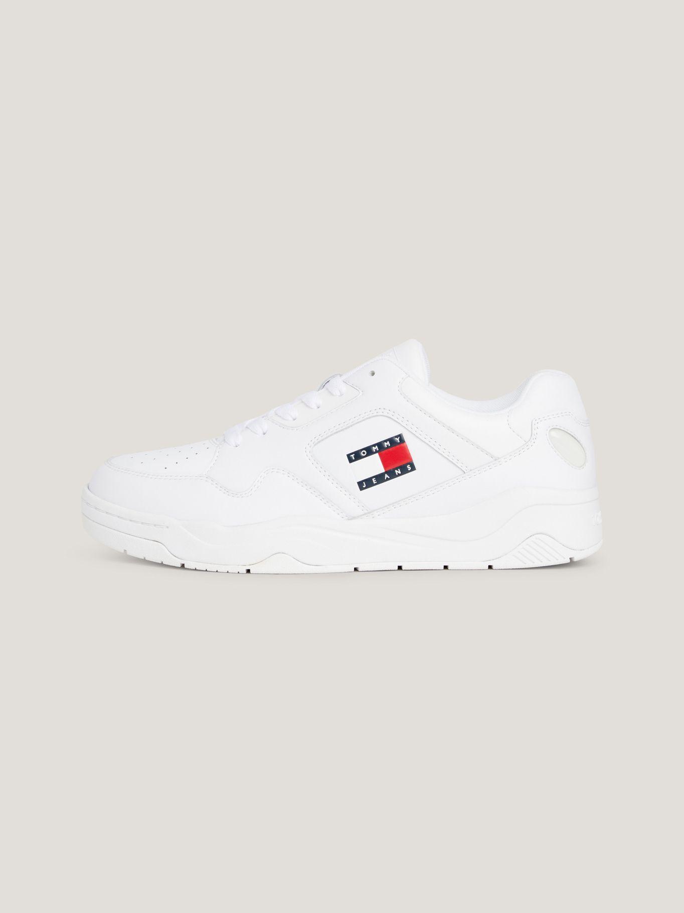 ZAPATILLAS PANELES DE CUERO BLANCO YBR TOMMY HILFIGER-4