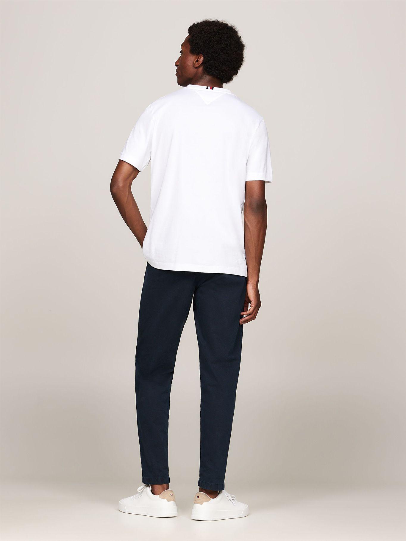 Polera Con Logo Stripe Blanco Tommy Hilfiger-2