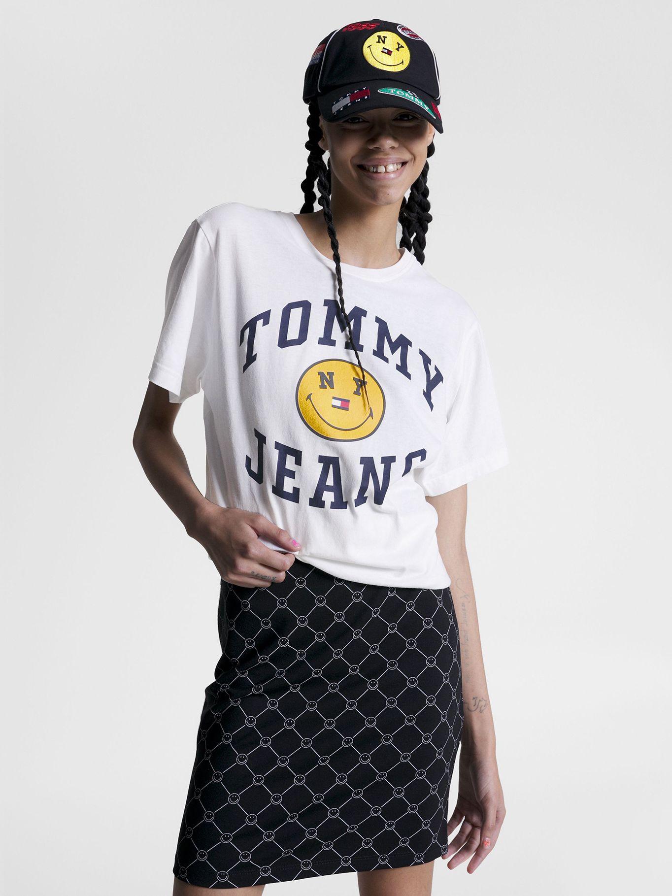 Polera Tommy Jeans X Smiley® Blanco Tommy Jeans-0