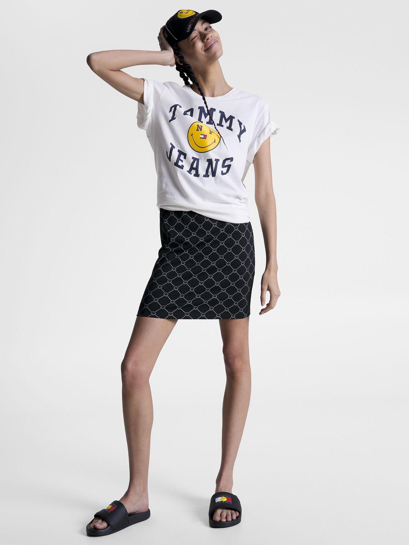 Polera Tommy Jeans X Smiley® Blanco Tommy Jeans-1