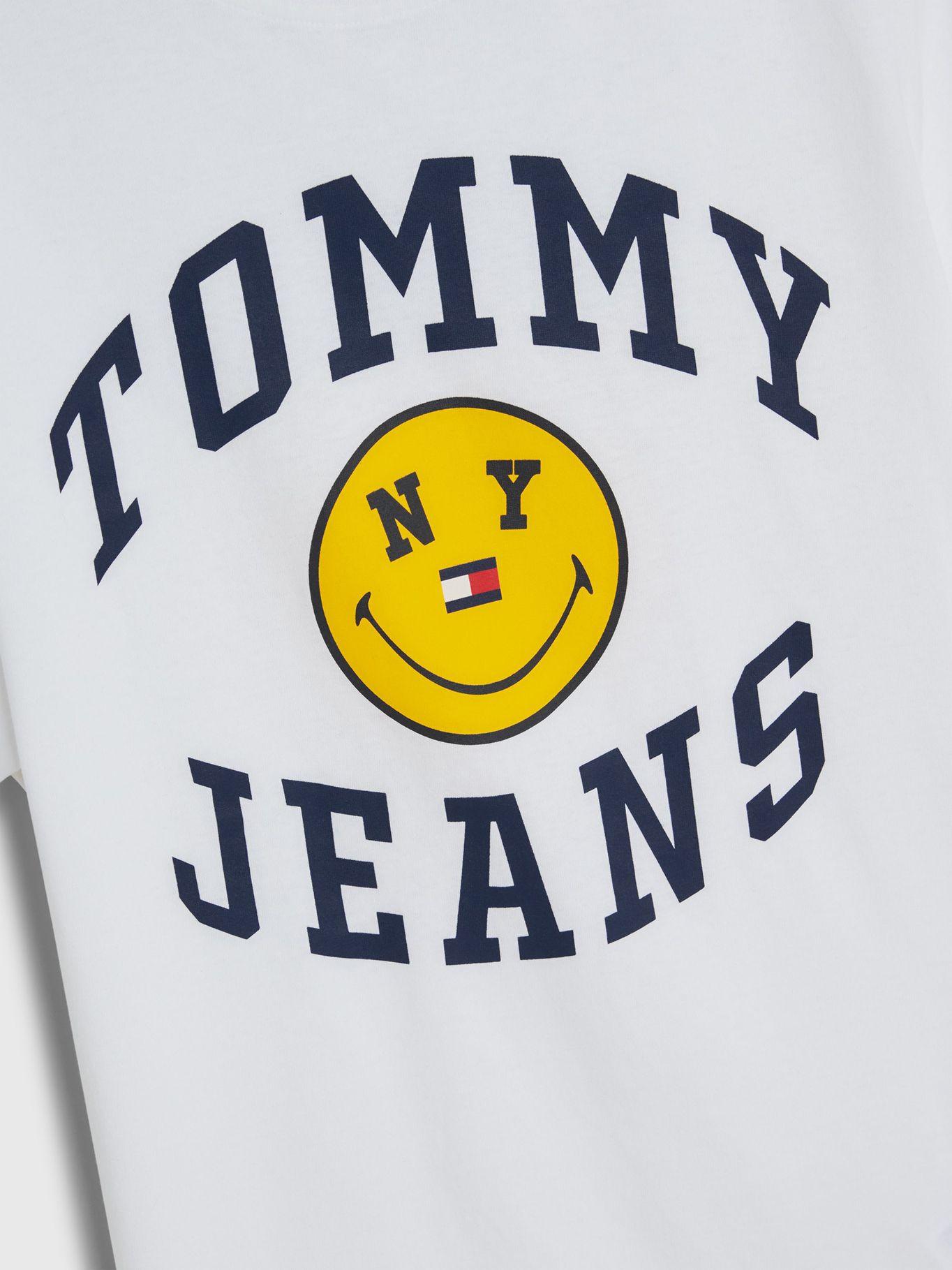 Polera Tommy Jeans X Smiley® Blanco Tommy Jeans-4