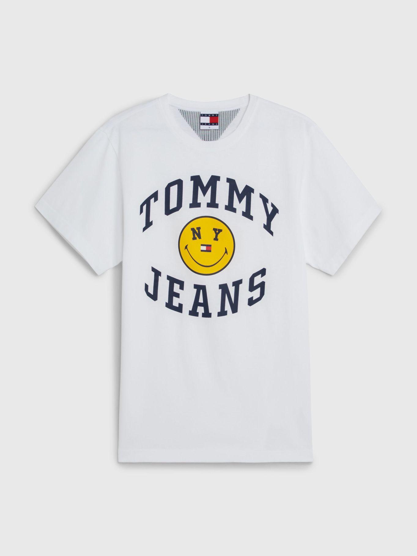 Polera Tommy Jeans X Smiley® Blanco Tommy Jeans-6