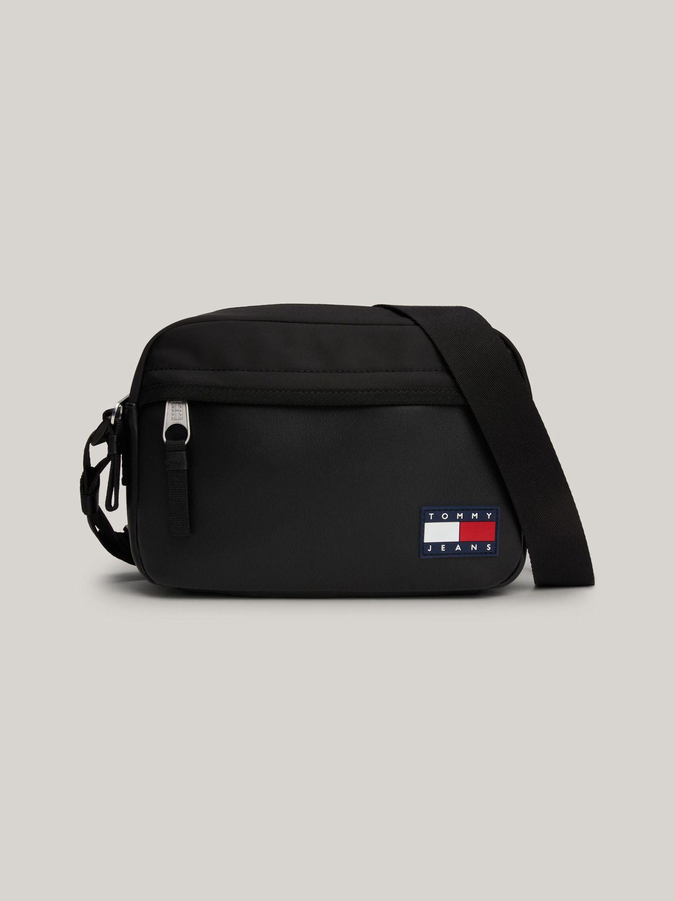 Bolso Con Logo Engomado Negro Tommy Hilfiger-0
