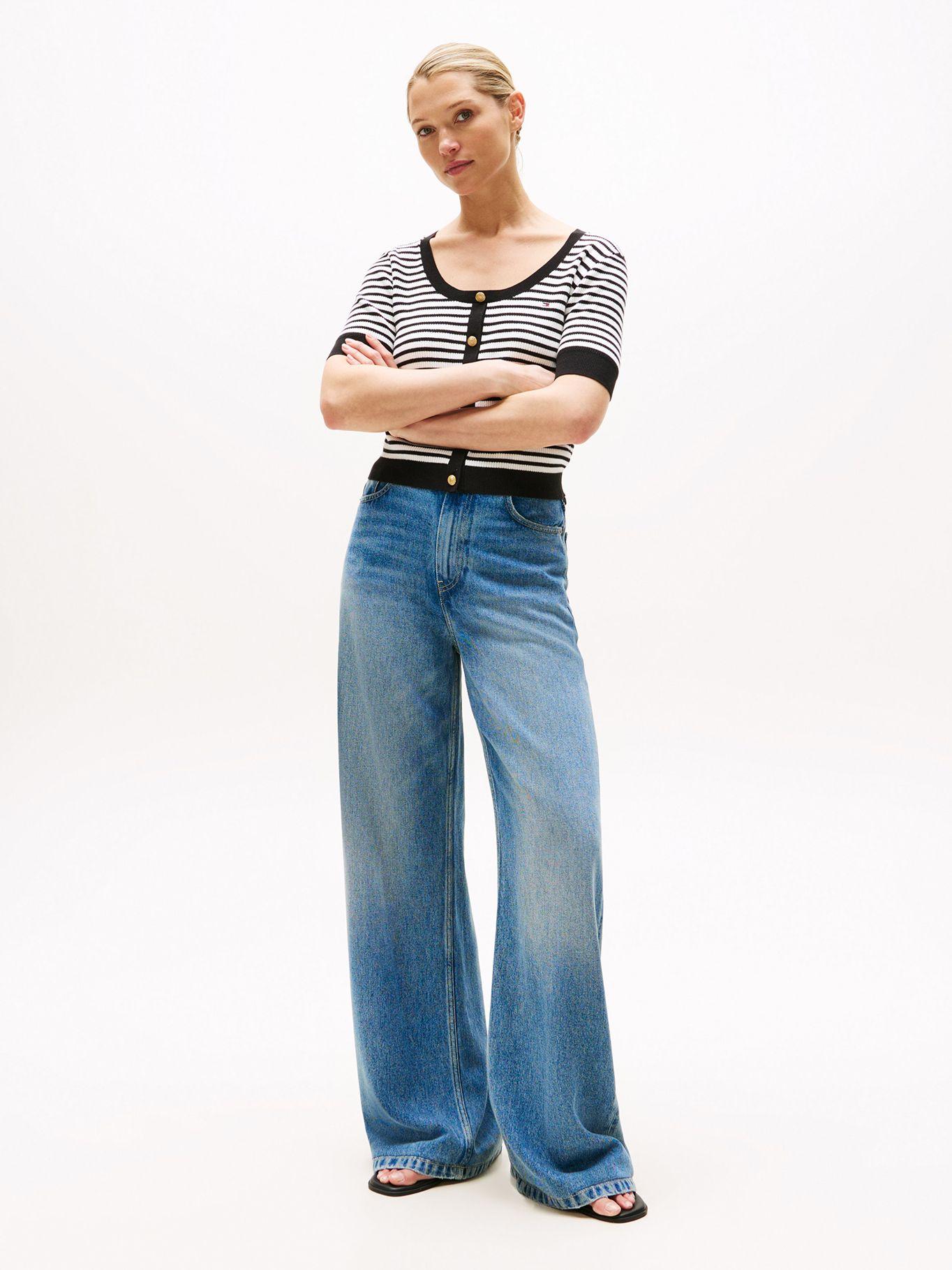 Sweater Con Diseño De Rayas Multicolor Tommy Hilfiger-1