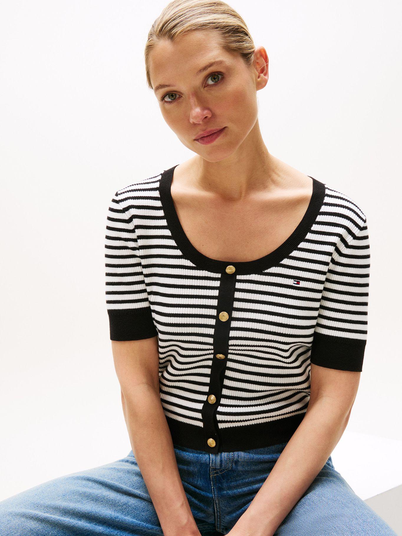 Sweater Con Diseño De Rayas Multicolor Tommy Hilfiger-3