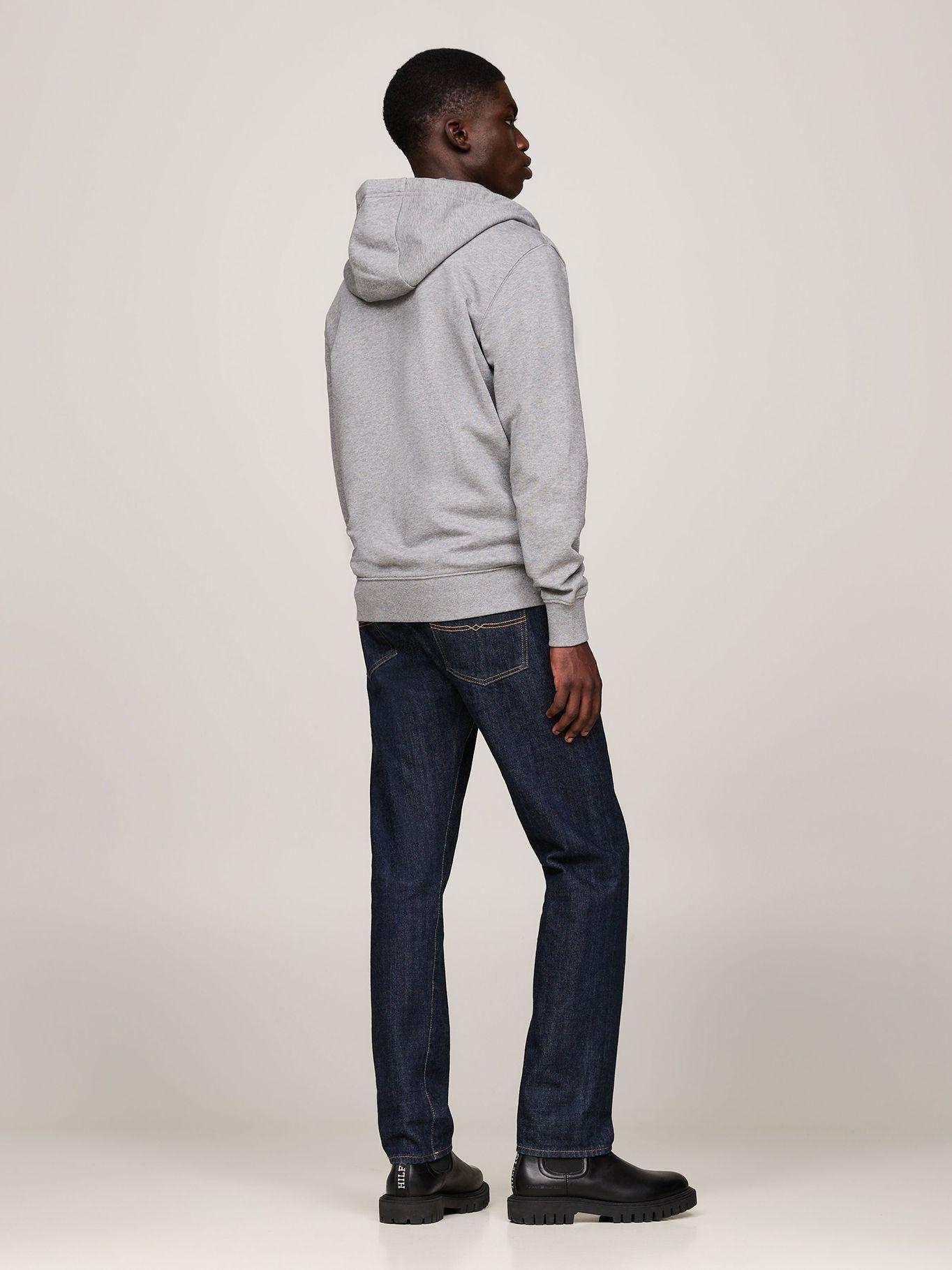 Polerón Hoodie Solic Con Cremallera Gris Tommy Hilfiger-2