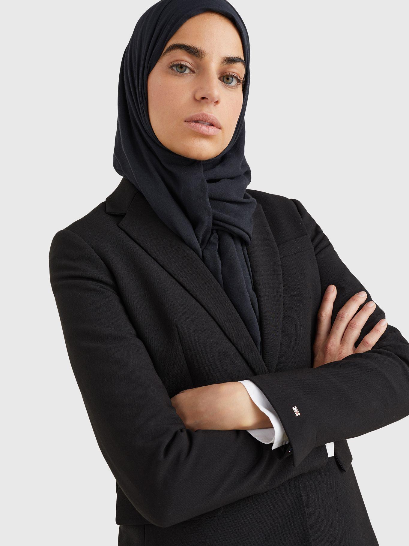Blazer Simple De Corte Regular Negro Tommy Hilfiger-2