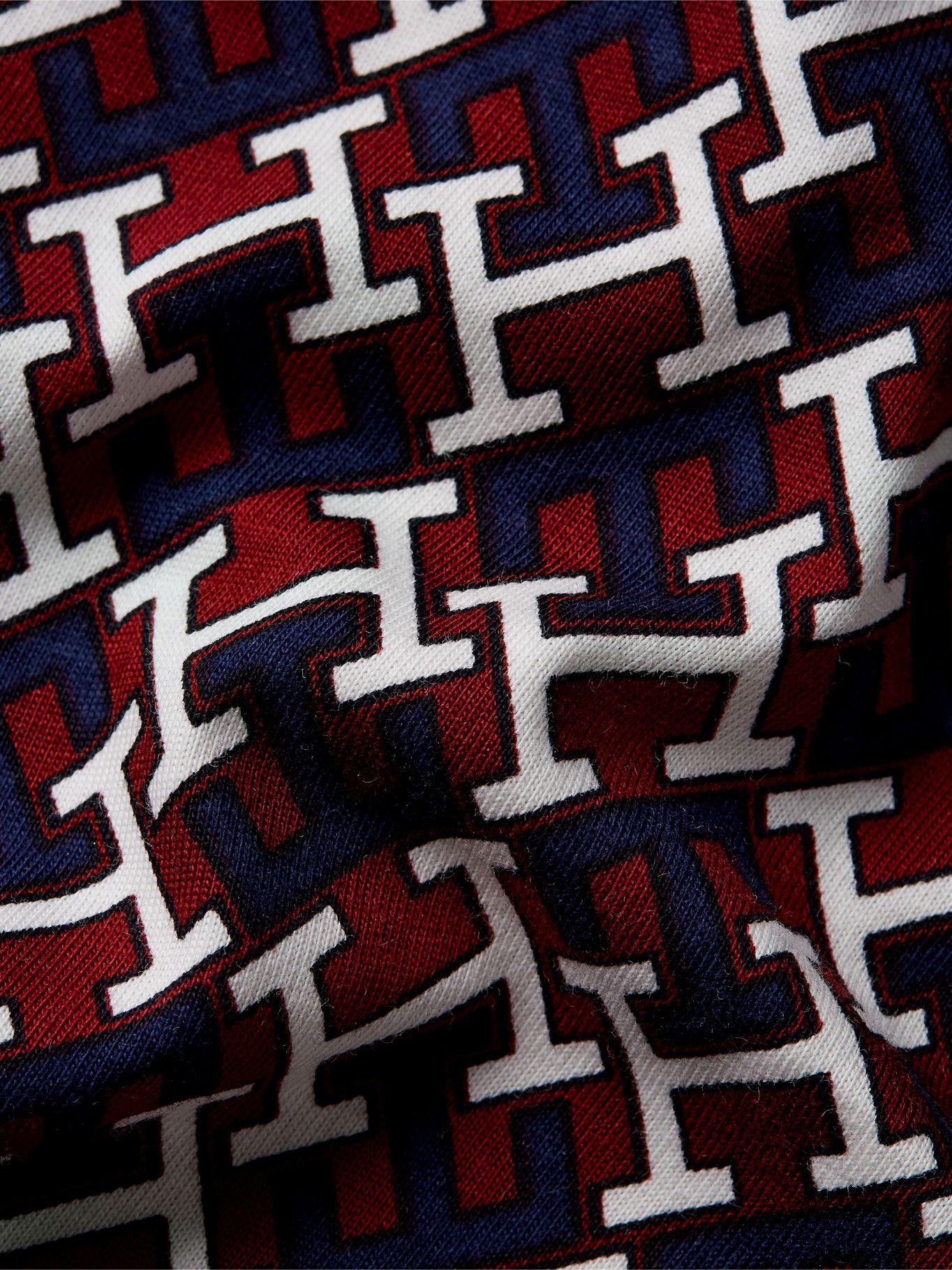 Polera Monogram Print Regular Fit Azul Tommy Hilfiger-6