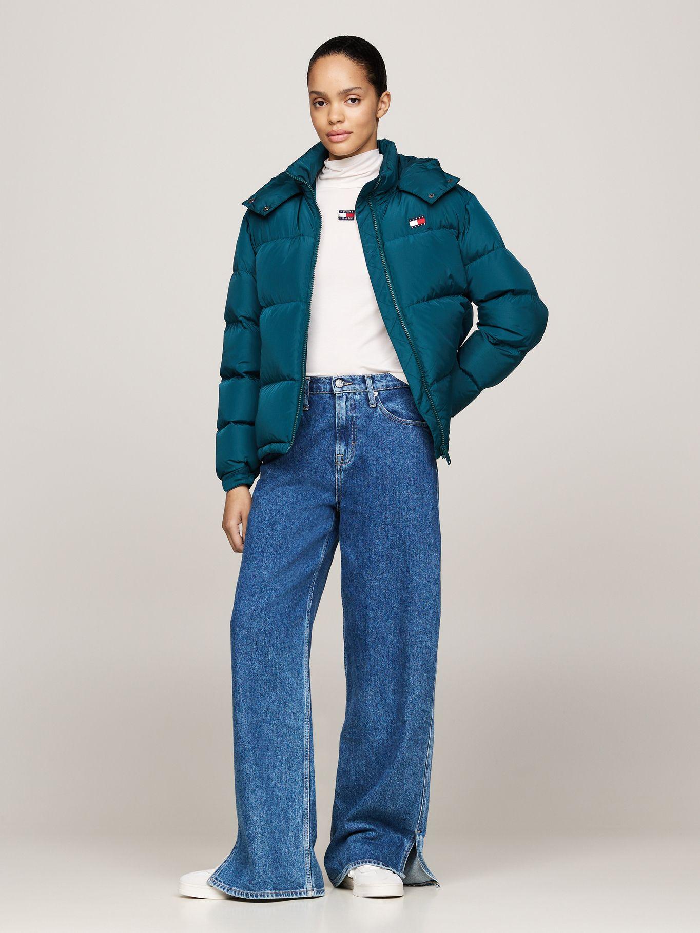 Parka Alaska Repelente Al Agua Verde Tommy Hilfiger-1