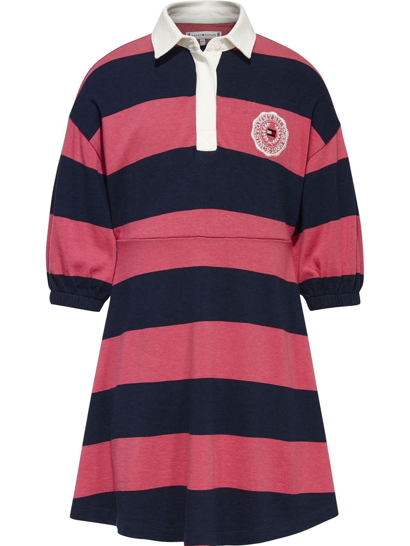 Vestido Varsity Rosado Tommy Hilfiger M2-0
