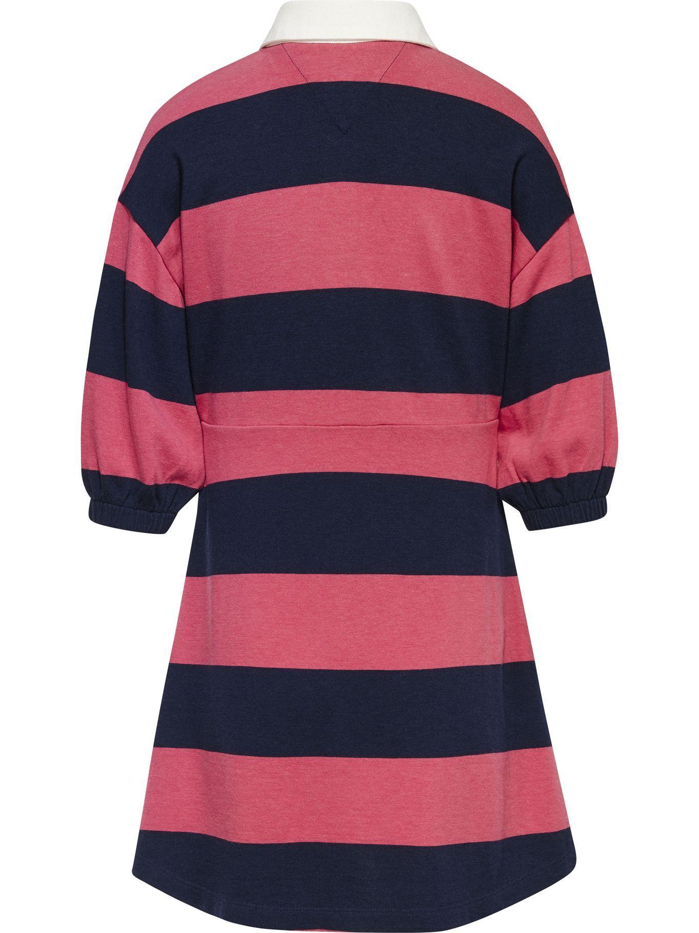 Vestido Varsity Rosado Tommy Hilfiger M2-1