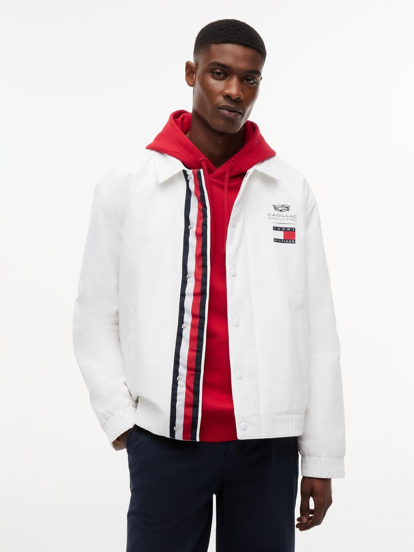 Chaqueta Chevron TH x Cadillac F1 Blanco Tommy Hilfiger-0