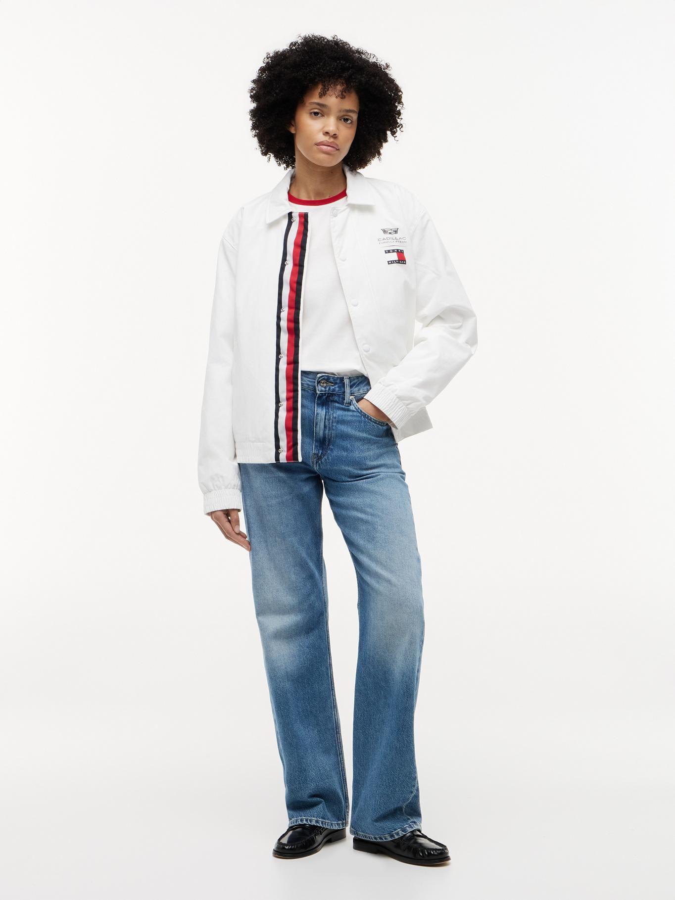 Chaqueta Chevron TH x Cadillac F1 Blanco Tommy Hilfiger-3